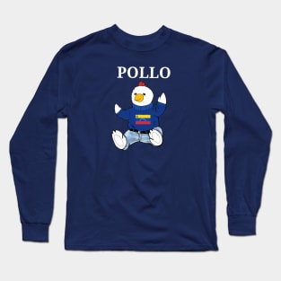 Pollo bear de Venezuela Long Sleeve T-Shirt